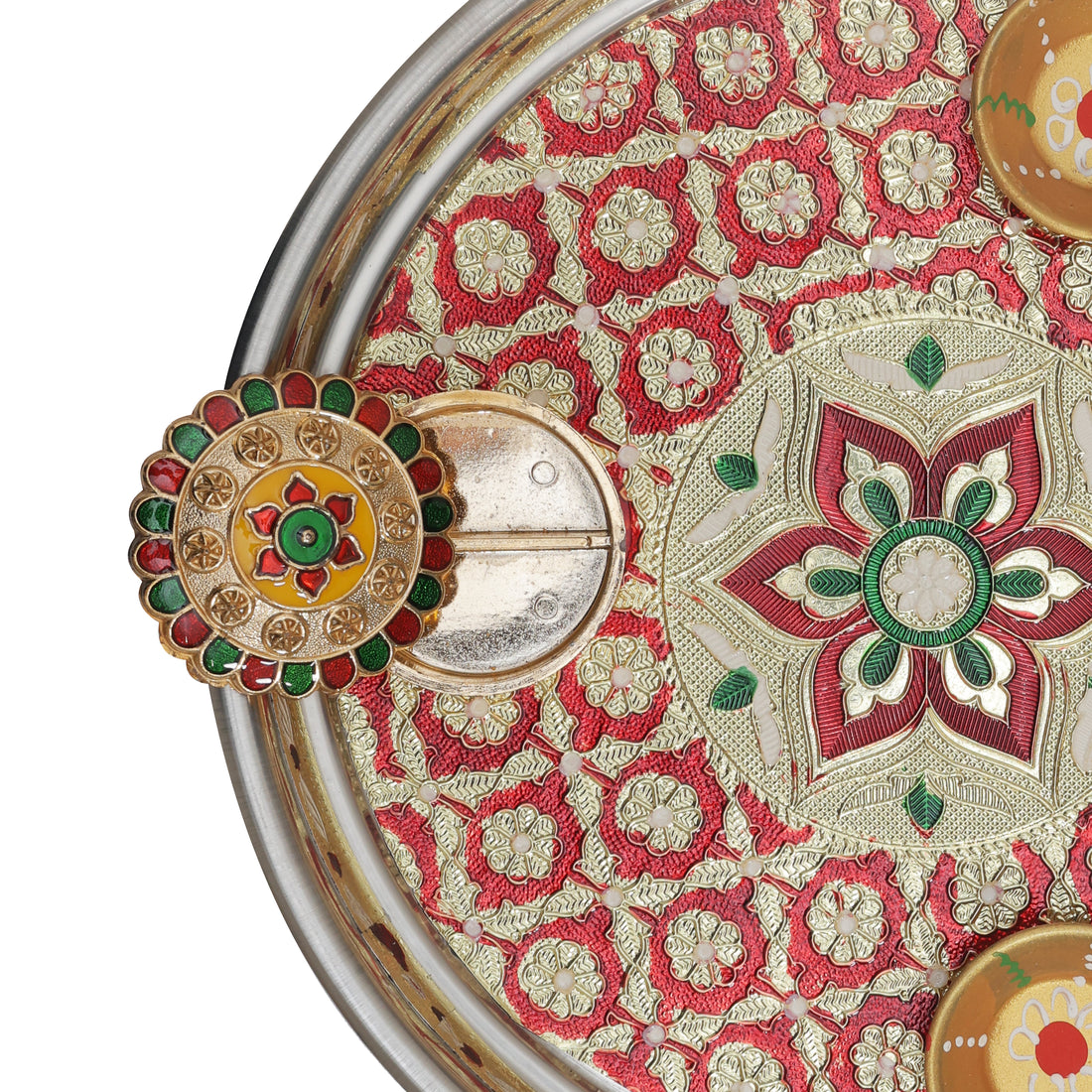 Aarti Thali - Red